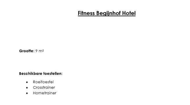 Begijnhof Hotel Leuven Kültér fotó